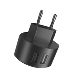 Сетевой адаптер питания HOCO C67A 2USB 2.4A (черный)