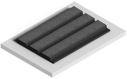 Стеновая панель HiWood декорированная, 270x12 см