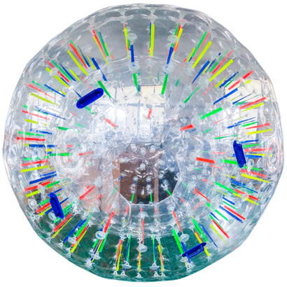 Светящийся зорб «Neo» ТПУ, диаметр 2,8 м без сидений