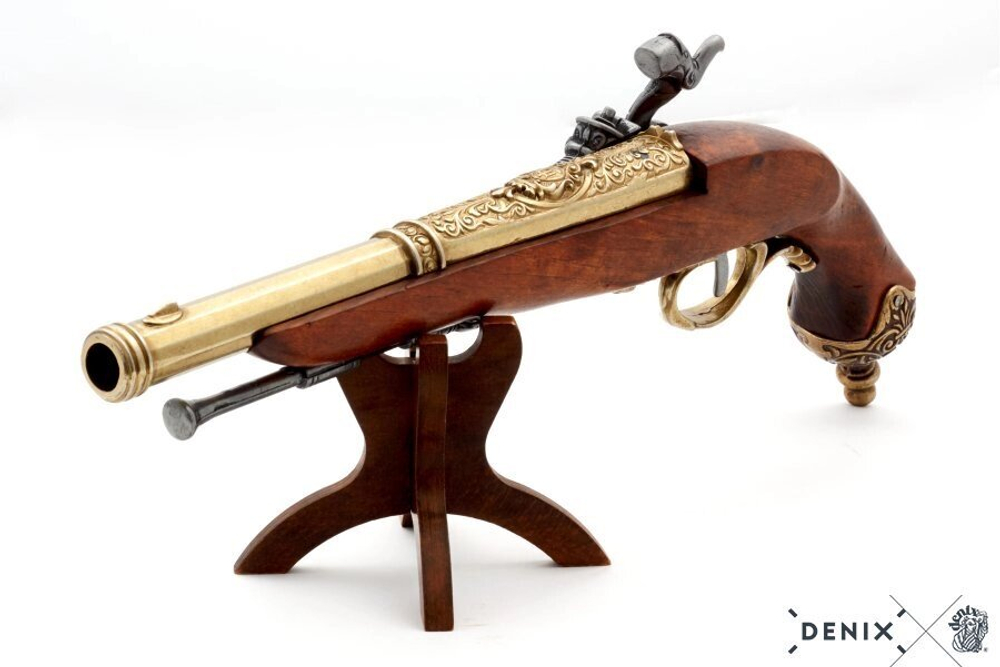 Пистоль итальянский, Брешиа, 1825 год, латунь  DE-1013-L