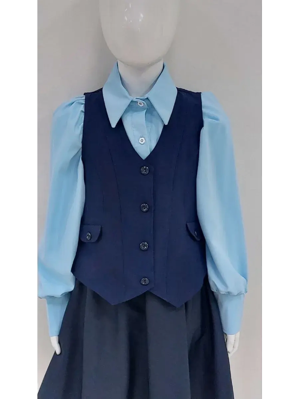 Блузка школьная для девочки