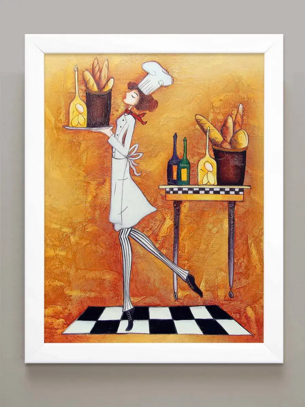 Картины на стену интерьерные 21*27 см 4 шт.