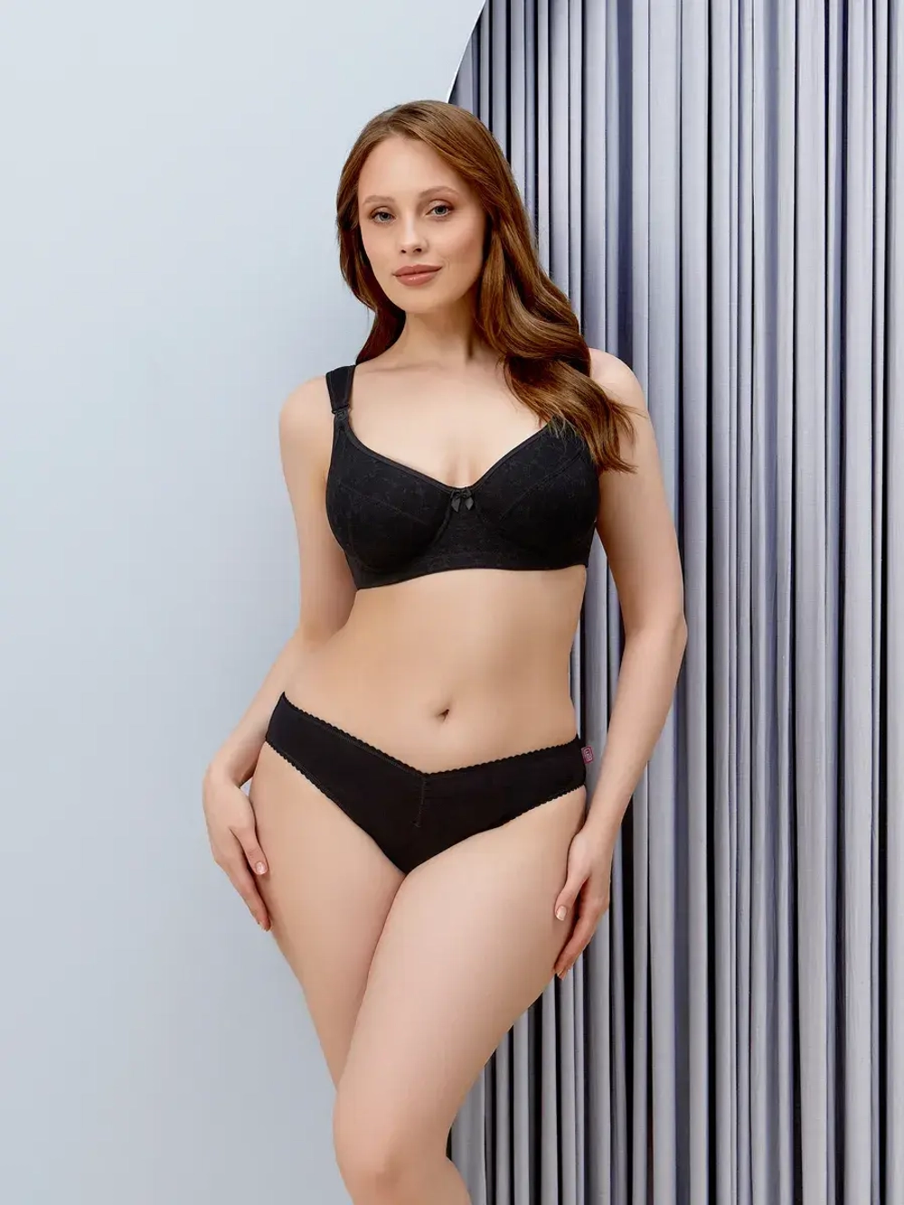 Бюстгальтер для кормления с косточками на большую грудь