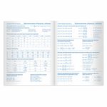Дневник 5-11 класс 48 л., твердый, BRAUBERG, глянцевая ламинация, с подсказом, "Мир знаний", 105583