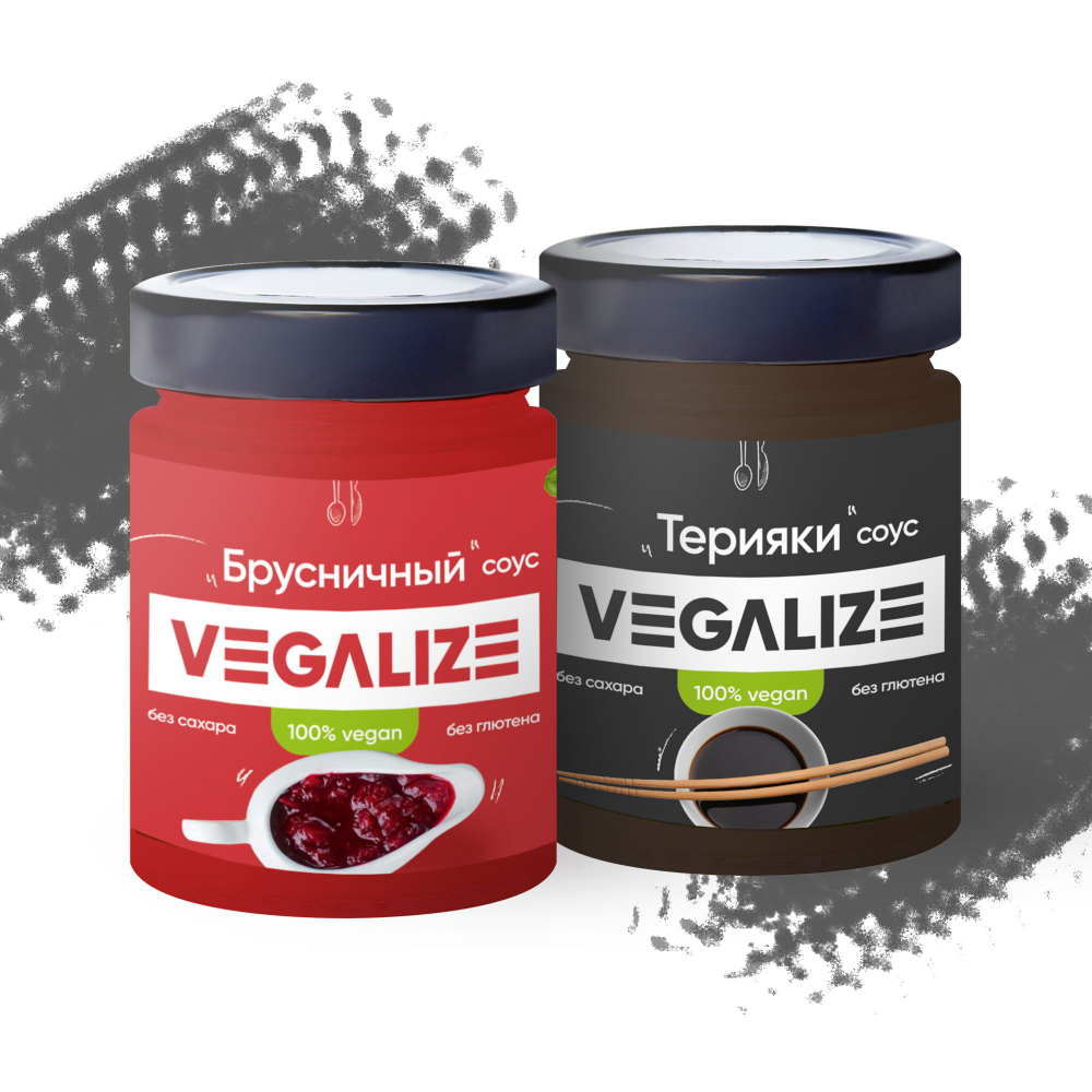 Соус Брусничный VEGALIZE, соус низкокалорийный