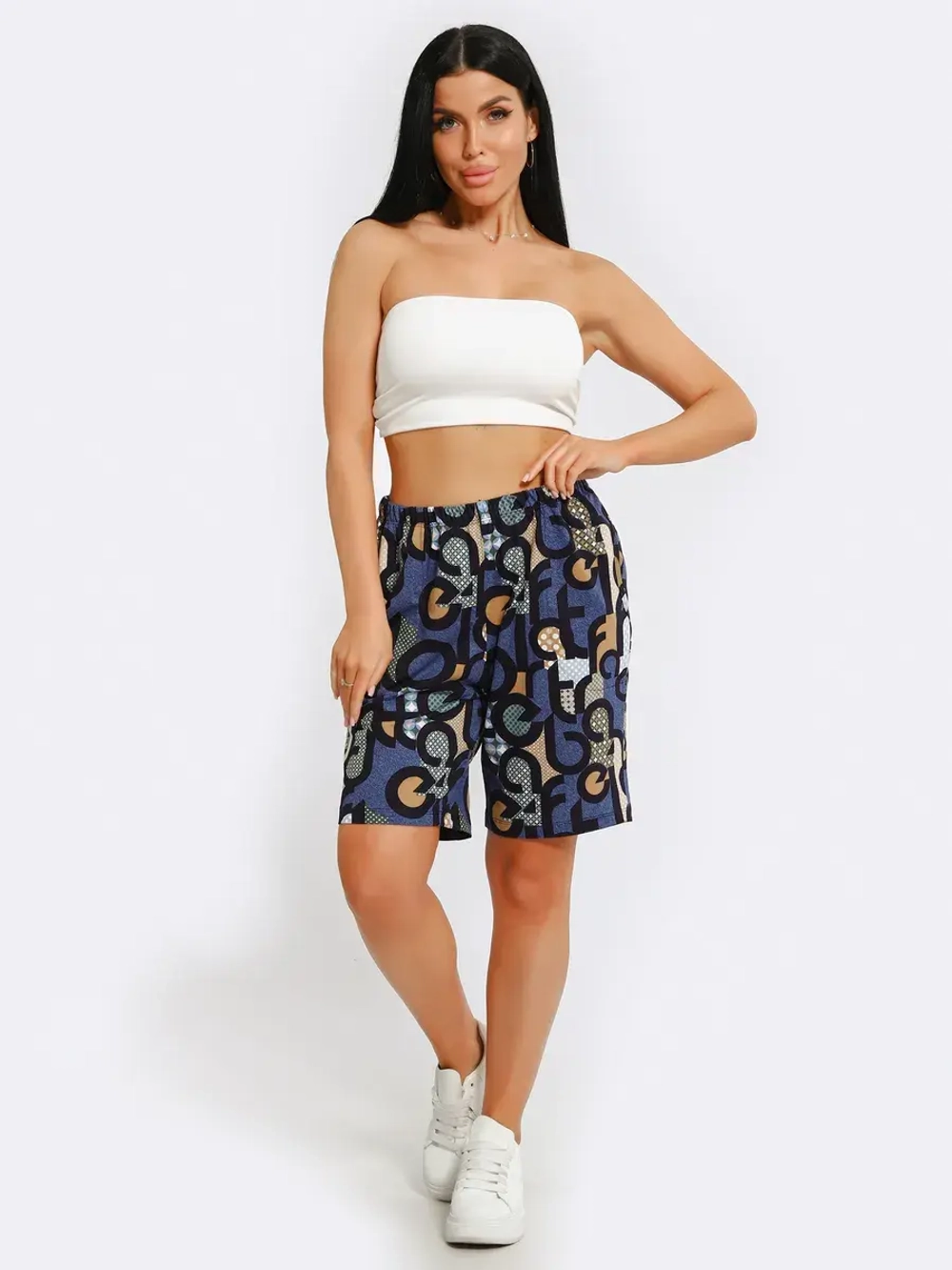 Шорты женские большие размеры