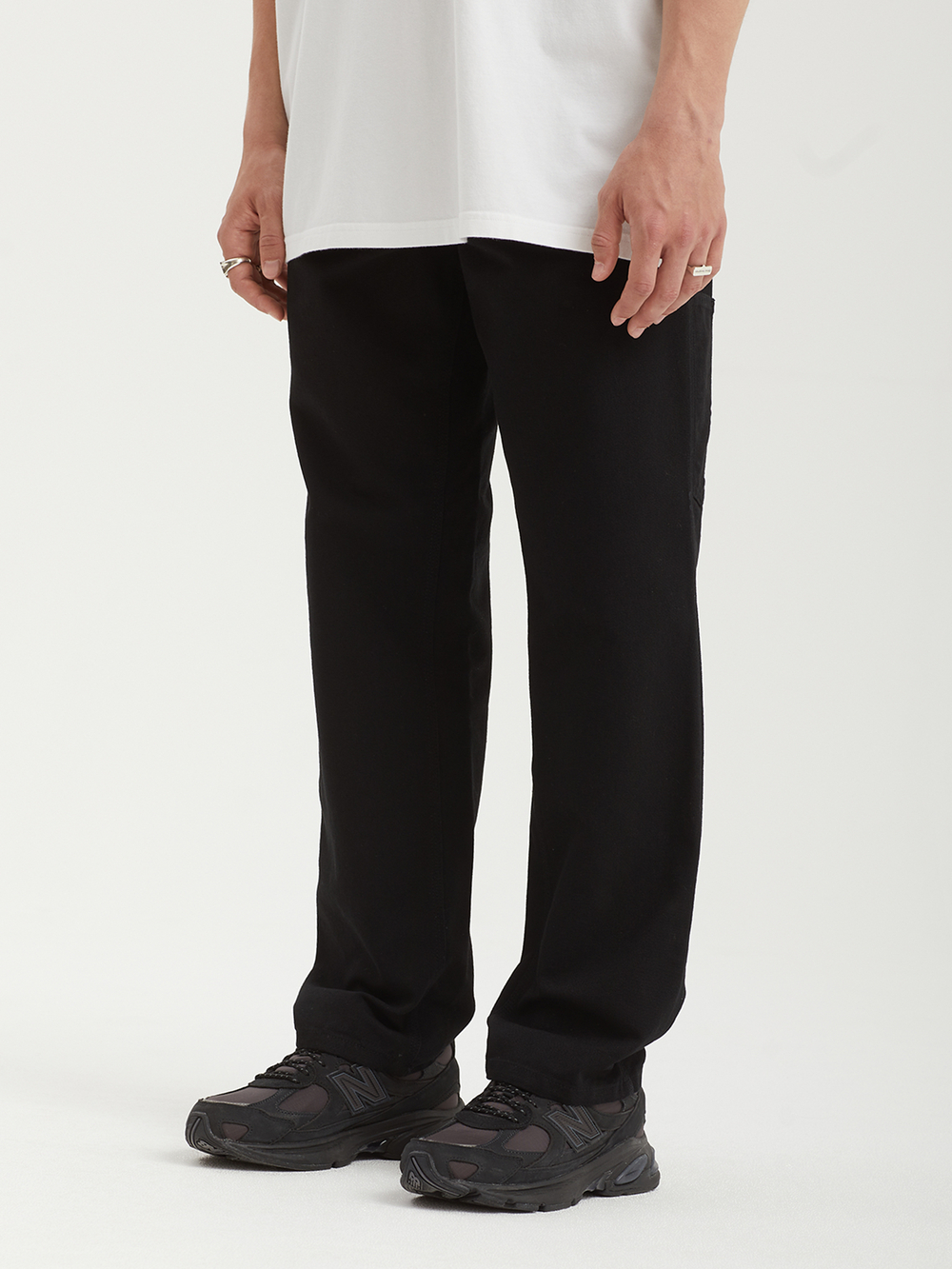 Мужские Брюки (Relaxed Straight Fit) Single Knee