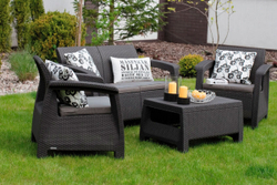 Комплект мебели Corfu Russia Set, графит