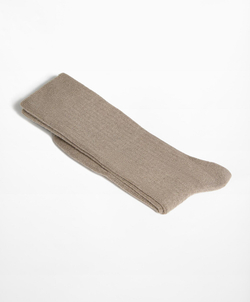 Oysho Классические носки из модала и кашемира, рыжевато-коричневый