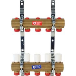 Узел коллекторный Giacomini сборный 1 x 18 /6 , R553ZY006