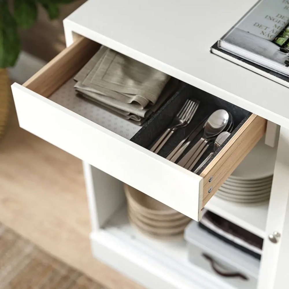 Комод - HAVSTA IKEA/ ХАВСТА ИКЕА, 121х89 см, белый