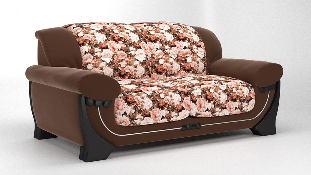 Микровелюр Xpoint 0076.03 Цветы