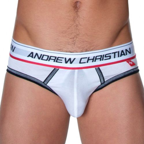 Мужские трусы джоки Andrew Christian Air Flexsoft  Show It Jockstrap White AC33