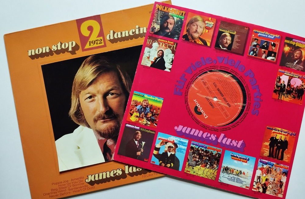 Винтажная виниловая пластинка LP James Last Non Stop Dancing 72/2 (Germany 1972) NM