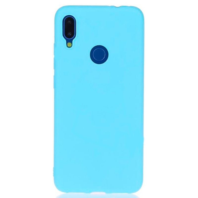 Silicone Cover для Xiaomi Redmi Note 7 Blue