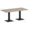Onix Direct Стол прямоугольный O.SPRG-4 Дуб Аттик/Металл Антрацит 1800*900*750