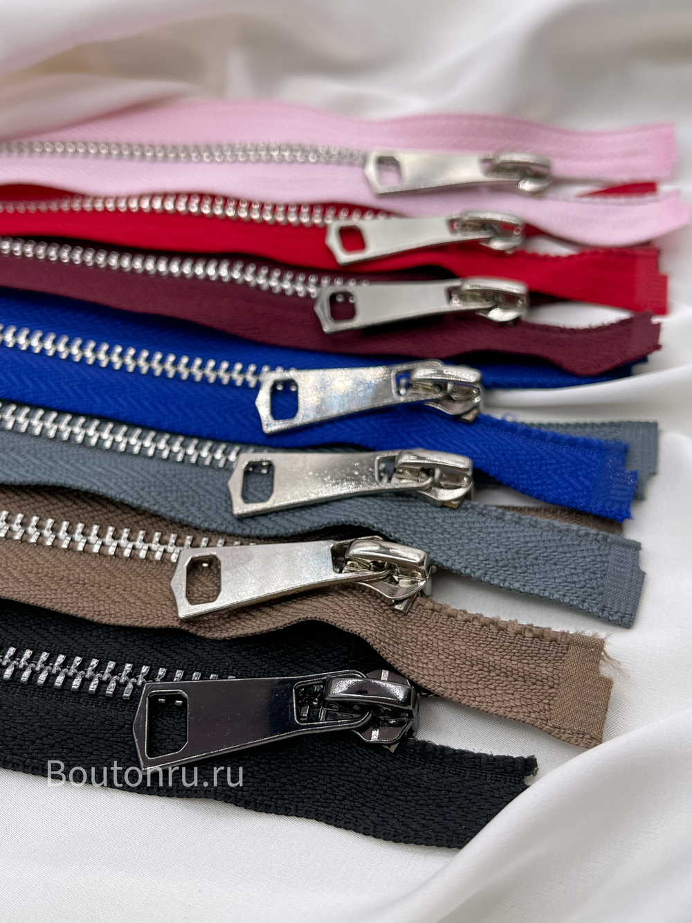 Молния красная серебро