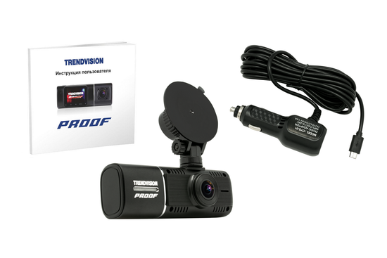 Двухкамерный видеорегистратор TrendVision Proof