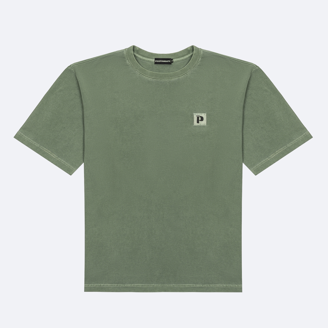 Купить Футболка Postaments P Logo GD (khaki)