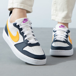 Женские кроссовки Nike Court Borough Low Recraft 'White Navy Gold' HJ3482-071