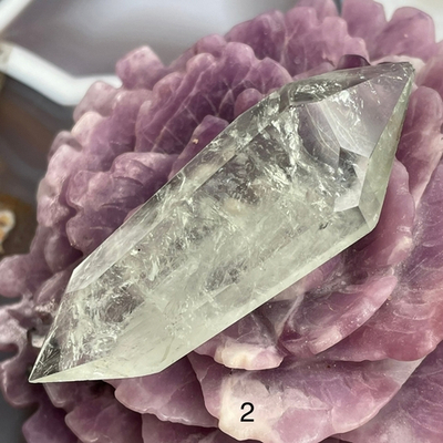 34225 Празиолит Кристалл двухконечный 70-75мм