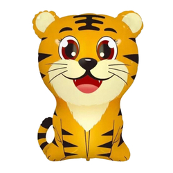 К Тигруша, фольгированный шар 27"/68 см