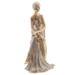 GAEM Фигурка декоративная "Девушка", L13 W11 H24,5 см