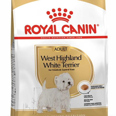 Royal Canin West Highland White Terrier Adult - корм для собак породы вест-хайленд уайт терьер