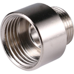 Переход с внутренней резьбы на наружную STOUT SFT 0008 - 1/2" x 3/8" (латунь никелированная)