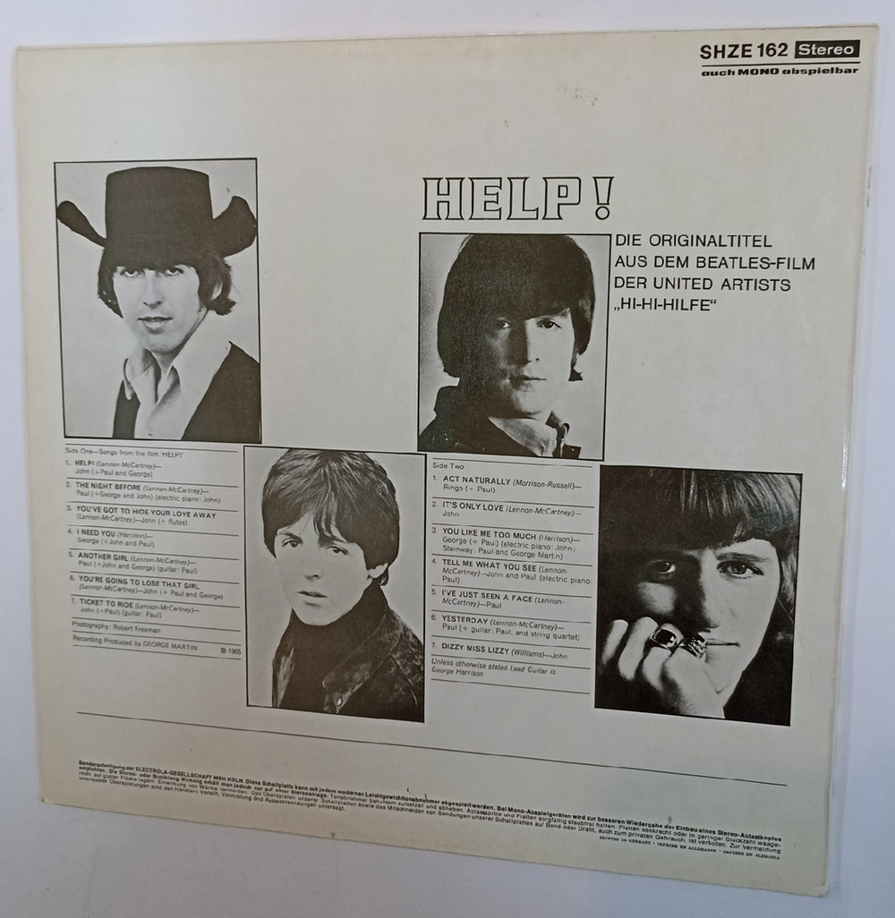 The Beatles Help! (Germany 1974)