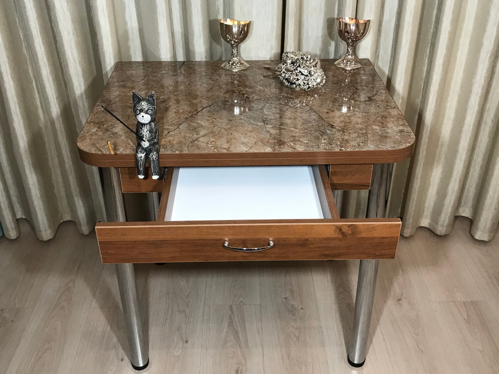 Раскладной кухонный стол с ящиком Wide Iolanthe