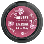 Mrs. Meyers Clean Day, Ароматическая соевая свеча, пион, 204 г (7,2 унции)