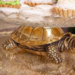 Фруктовница-конфетница Черепаха - 7 Бронза