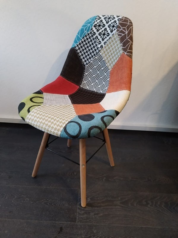 СТУЛ ПЭЧВОРК 8078 ОРАНЖЕВЫЙ