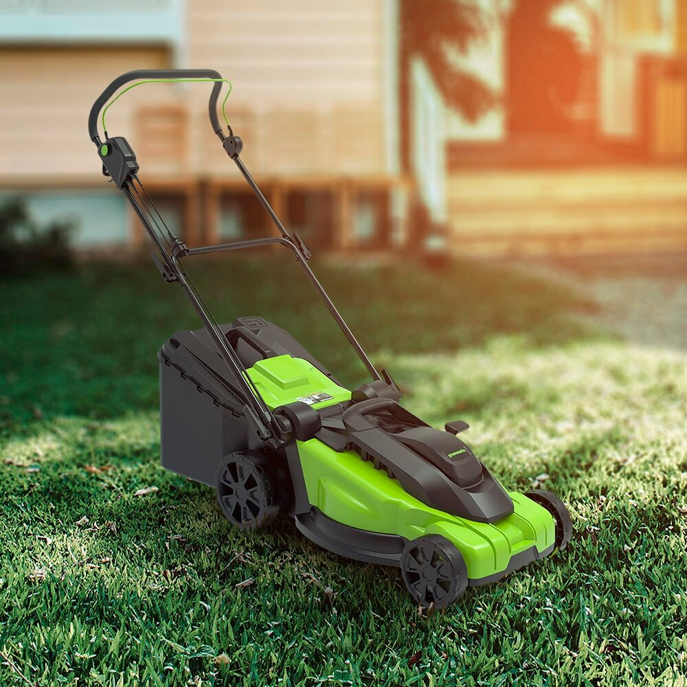 Газонокосилка электрическая GREENWORKS LM2000, 2000W, 43 см (2515707)