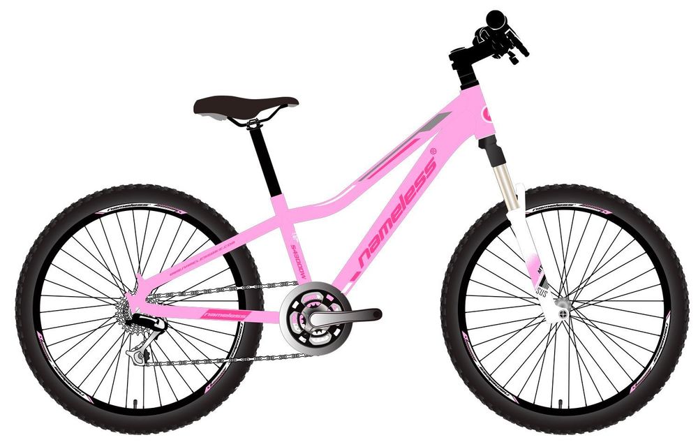 Велосипед 24&amp;quot; Nameless S4300DW, розовый