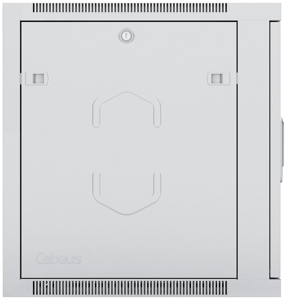 Шкаф настенный 19", 18U Cabeus SH-05F-18U60/35m-R