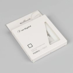 Рамка пластиковая FRM-PERIO-PL-1-WH (Arlight, -) 049688