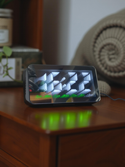 Часы-будильник настольный 3D Stereo Display Gaosiio DS-3655L Black