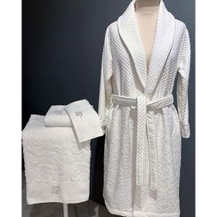 Lisa (кремовый) махровый женский халат  Tivolyo Home (Турция)