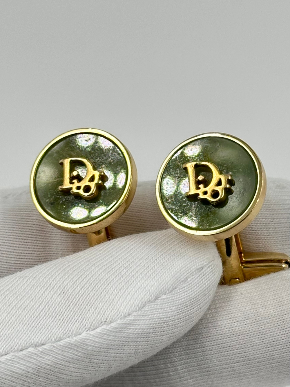 Запонки Christian Dior