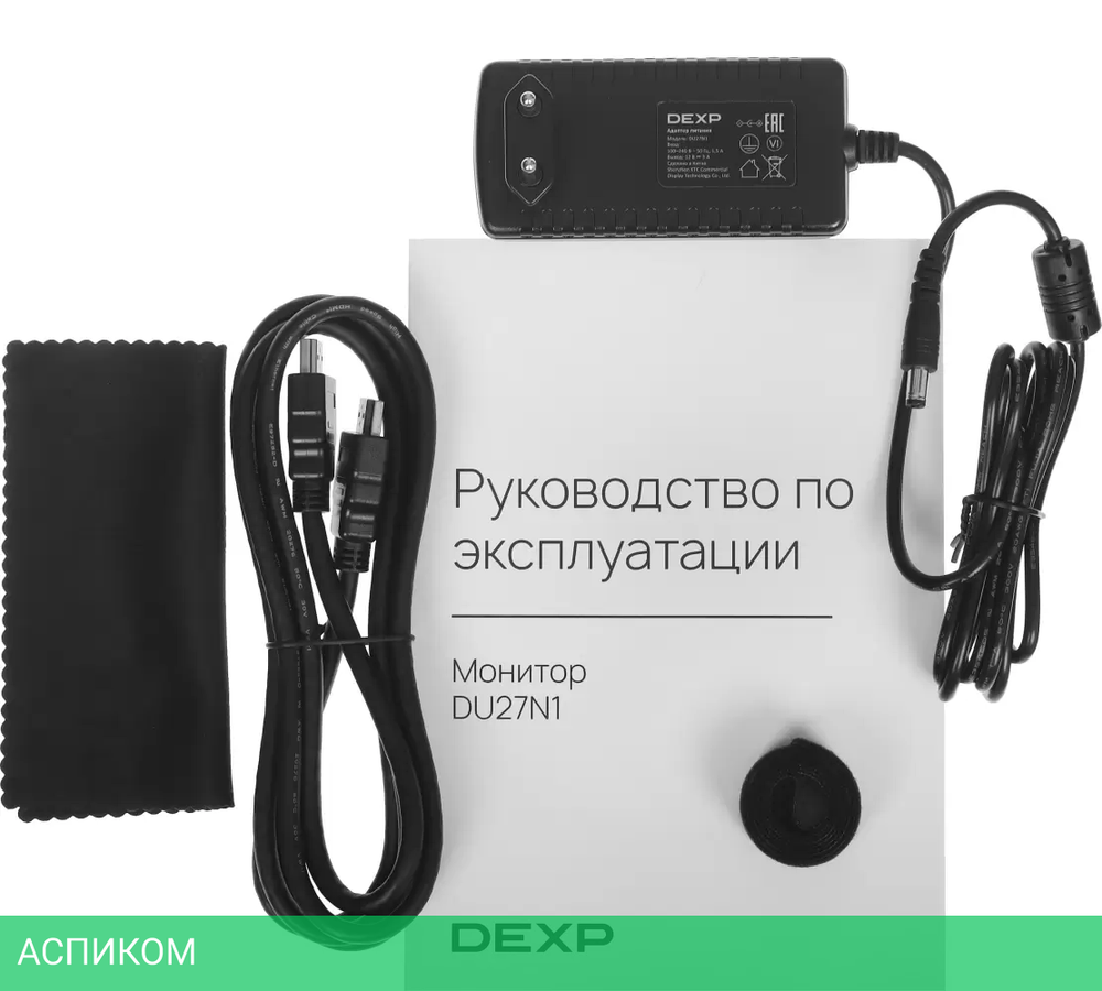 Монитор DEXP DU27N1 черный