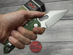 Нож Microtech Stitch Green Нейлон 169-10GRSW