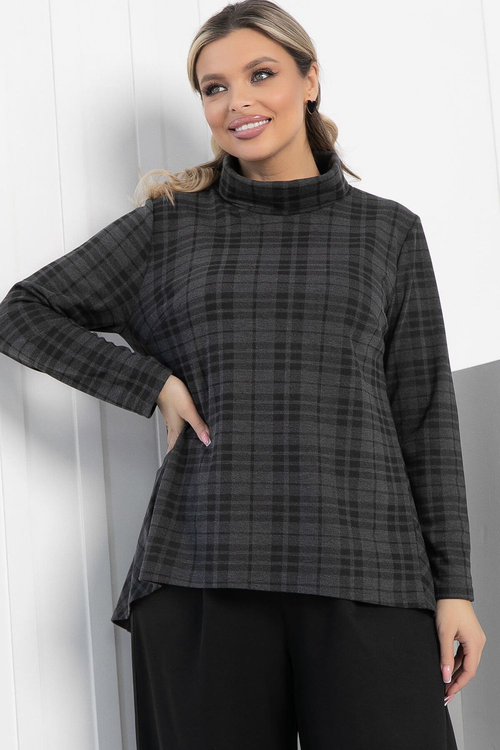 Джемпер Прага НЬЮ (черная) Б12793-16М LT Collection