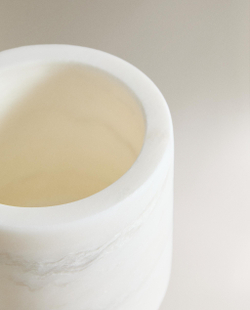 Zara Home коробка для хранения, мрамор, молочный