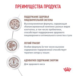Сухой корм Royal Canin Gastrointestinal Fibre Response для взрослых кошек при запорах