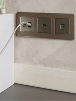 BRITE Розетка HDMI РHDMI-0-БрШ шампань IEK