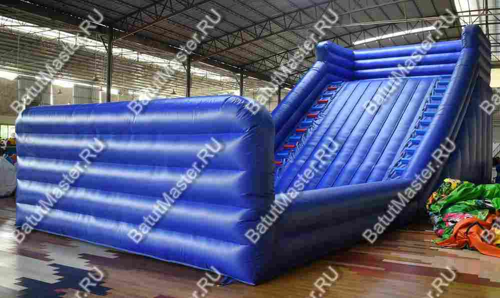 Надувная горка для зорба "Синяя волна"