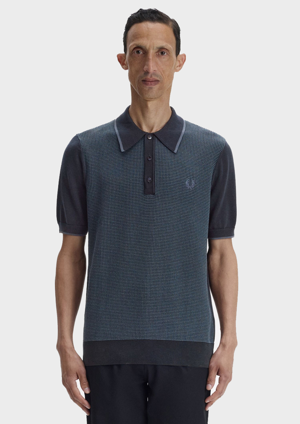 Джемпер-поло FRED PERRY Tonic Waffle Knitted Shirt
