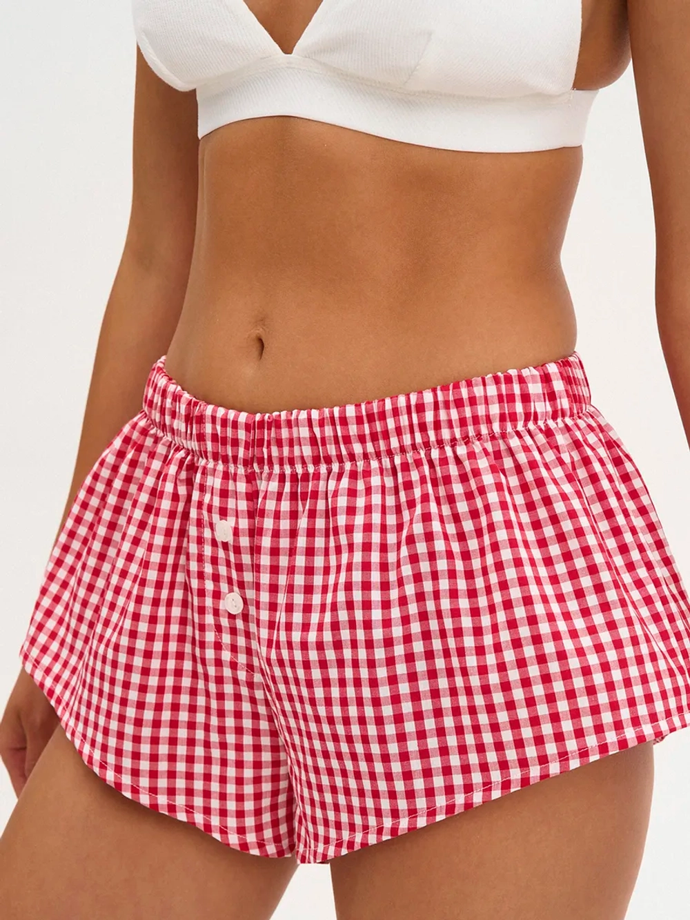 Шорты домашние укороченные